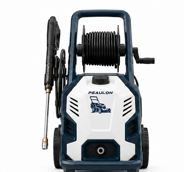 Peaulon Electric Pressure Washer with Side Detergent Bottle Attachment