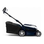 Peaulon 20-inch Deck Navy Blue Push Lawn Mower with Top-Vented Collection Box - Image 3